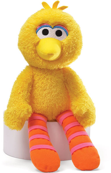 GUND Sesame Street Official Big Bird Take Along Buddy Plush, Premium Plush Toy for Ages 1 & Up, Yellow, 13"