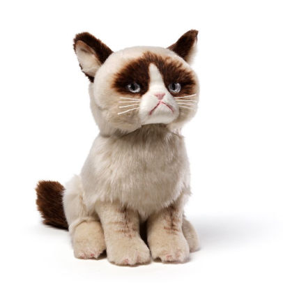 grumpy cat stuffed toy