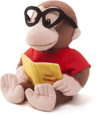 talking curious george stuffed animal