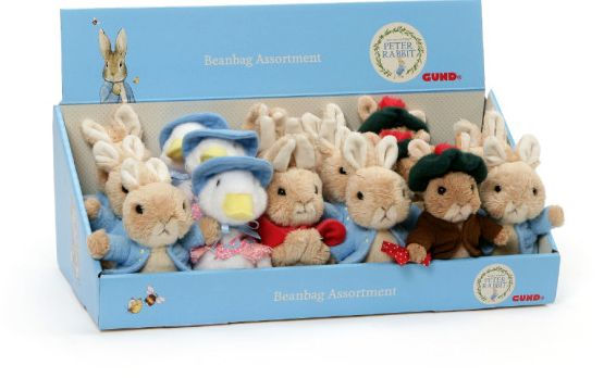 Peter Rabbit Classic Bean Bag Plush Assortment