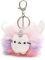 Pusheen Super Pusheenicorn Unicorn Cat Plush Pom Deluxe Keychain, 4