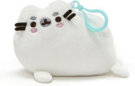 Title: Pusheen Pusheenimal Seal Plush Stuffed Backpack Clip, White, 5