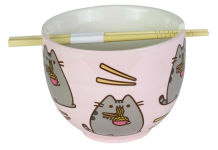 Alternative view 1 of Pusheen Ramen Chopsticks Bowl