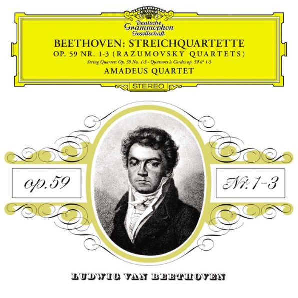 Beethoven: Streichquartette op. 59 nr 1-3 (Razumovsky Quartets)