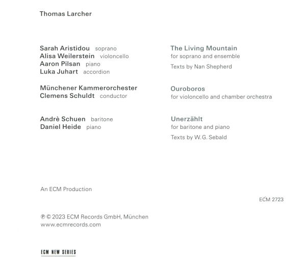 Thomas Larcher: The Living Mountain