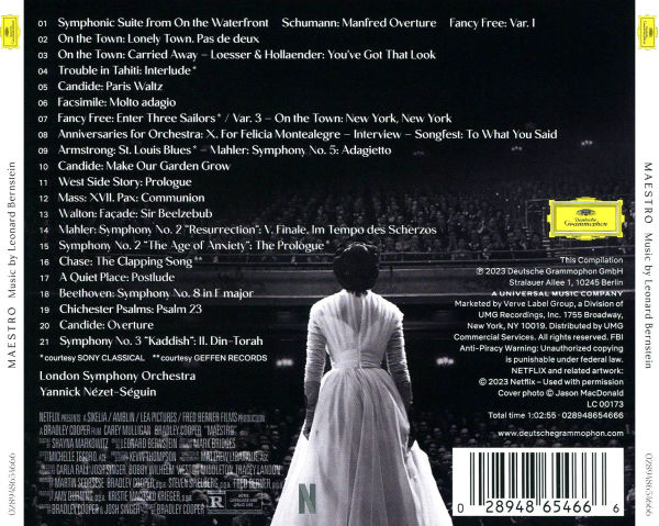 Maestro: Music by Leonard Bernstein [Original Motion Picture Soundtrack]