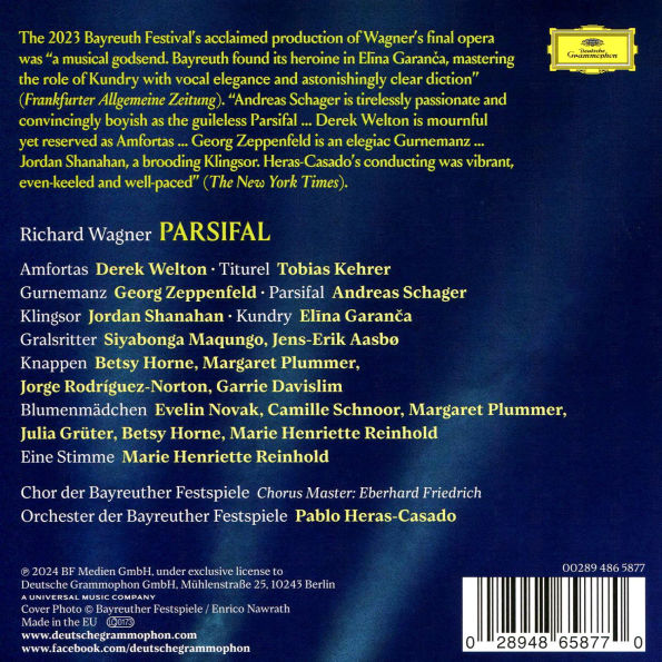 Wagner: Parsifal ¿ Bayreuth Festival 2023