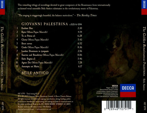 Golden Renaissance: Palestrina