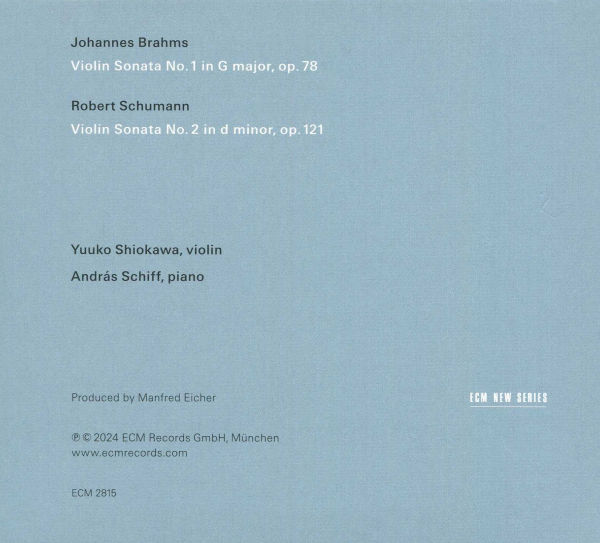 Brahms, Schumann