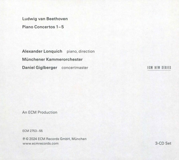 Ludwig van Beethoven: The Piano Concertos