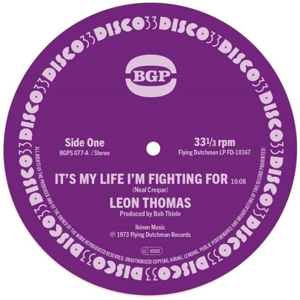It's My Life I'm Fighting For