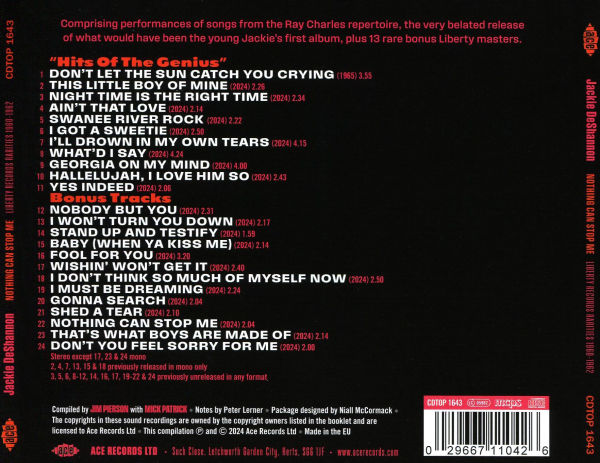 Nothing Can Stop Me: Liberty Records Rarities 1960-1962