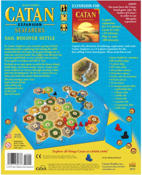 Catan Seafarers Expansion 5E