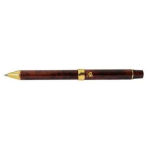 Alternative view 1 of Brown Marble Twist Pen