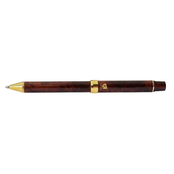 Brown Marble Twist Pen