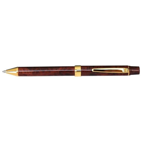 Brown Marble Twist Pen