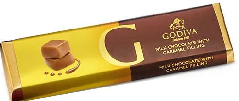 Godiva Milk Chocolate Caramel Small Bar