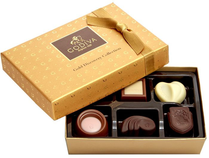 Godiva Gold Discovery Gift Box, 6pc by Cafe | Barnes & Noble®