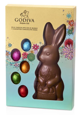 godiva plush bunny