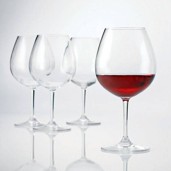 Break-Free PolyCarb Pinot Noir Wine Glasses - Set of 4