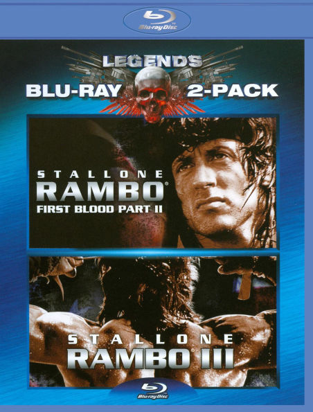 Rambo: First Blood II/Rambo: First Blood III [2 Discs] [Blu-ray]