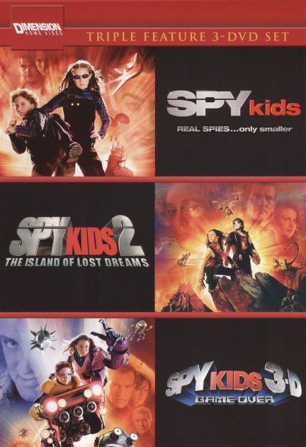 Spy Kids Triple Feature by Robert Rodriguez, Antonio Banderas, Carla ...