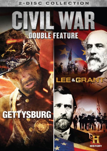 Civil War Double Feature: Gettysburg/Lee & Grant [2 Discs]