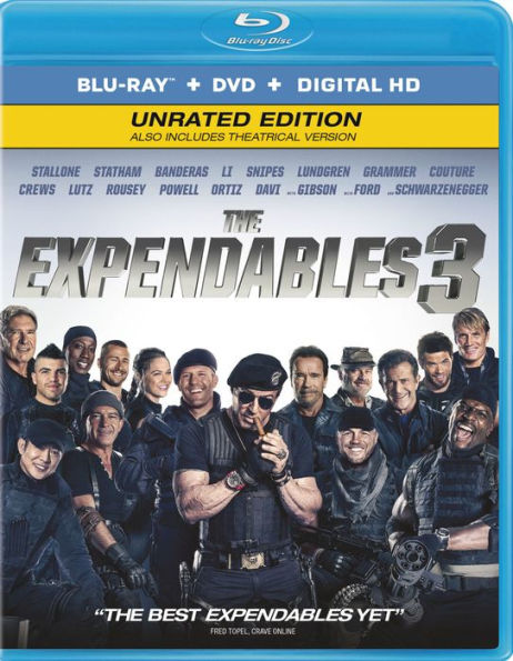 The Expendables 3 [2 Discs] [Includes Digital Copy] [Blu-ray/DVD]