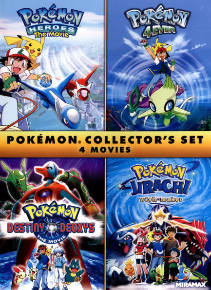 Pokemon Collector's Set: 4 Movies