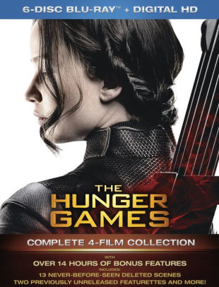 Hunger Games Complete 4 Film Collection