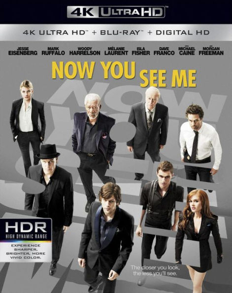 Now You See Me [4K Ultra HD Blu-ray/Blu-ray] [Includes Digital Copy]