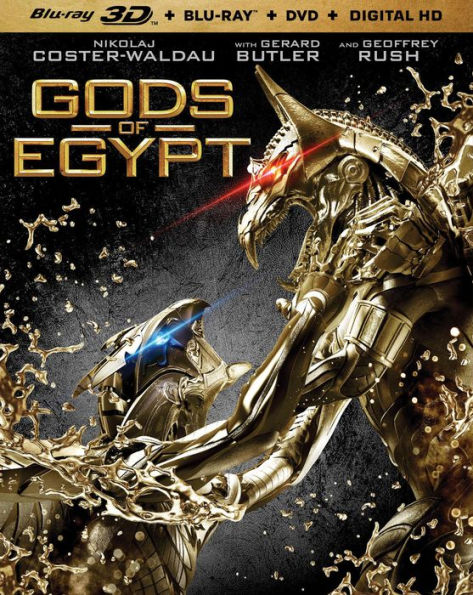 Gods of Egypt [3D] [Blu-ray/DVD] [3 Discs]