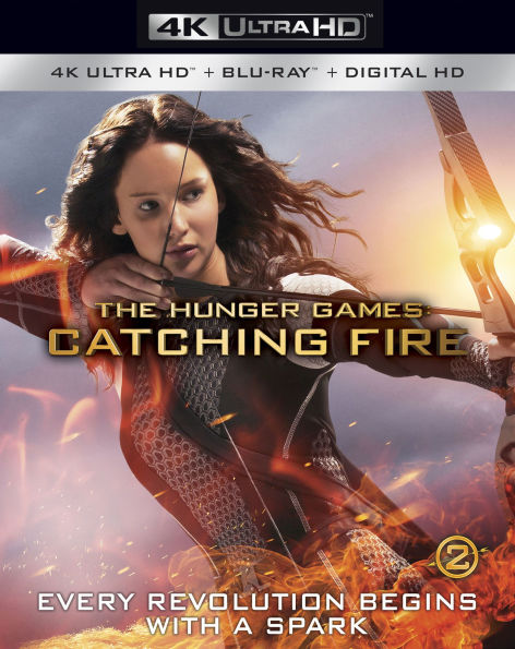 The Hunger Games: Catching Fire [4K Ultra HD Blu-ray/Blu-ray] [Includes Digital Copy]