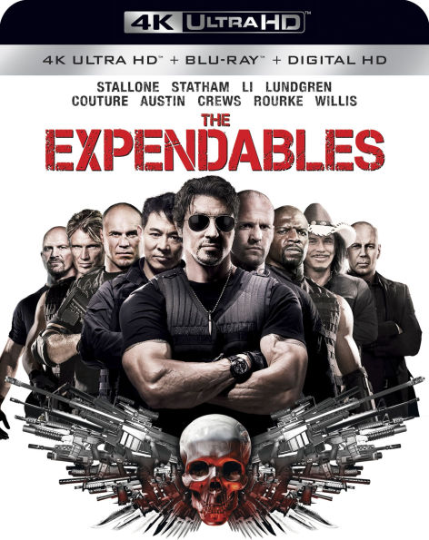 The Expendables [Includes Digital Copy] [4K Ultra HD Blu-ray/Blu-ray]