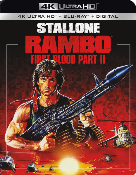 Rambo: First Blood Part II [Includes Digital Copy] [4K Ultra HD Blu-ray/Blu-ray]