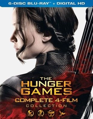 The Hunger Games: Complete 4-Film Collection [Blu-ray]