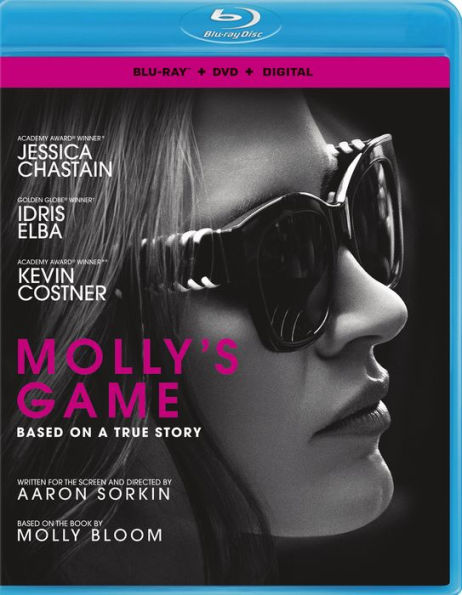 Molly's Game [Includes Digital Copy] [Blu-ray/DVD]