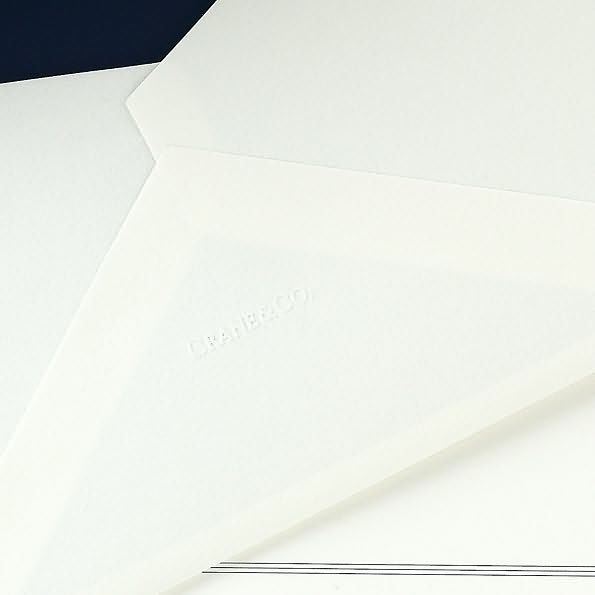 Crane & Co. Navy Frame Writing Paper Set