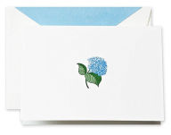 Crane Pearl White Hydrangea Note Cards