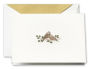 Crane Pearl White Love Birds Note Cards