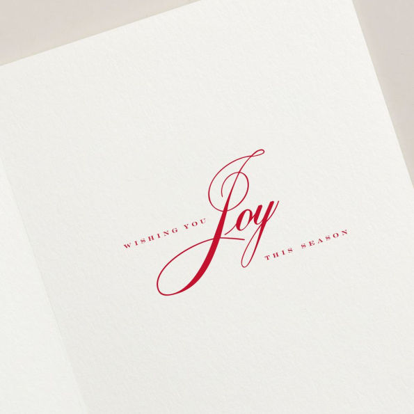 Christmas Cardinal Statinery Set