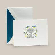 Title: CORR Engrave Birthbath Notecards