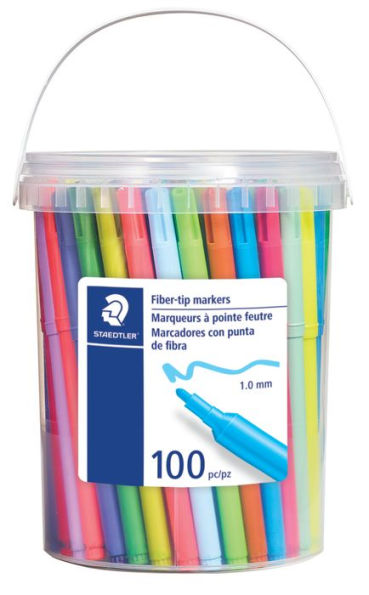 4 Assorted - Staedtler Super-Fine Point Lab Markers, 4/pack. Life Science  Products