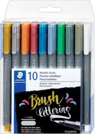 Title: Metallic Marker - Brush Tip, 10pk