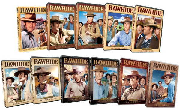 Rawhide: Seasons 1-6 [47 Discs]