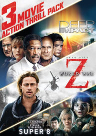 Title: 3 Movie Action Thrill Pack: Deep Impact/World War Z/Super 8 [3 Discs]
