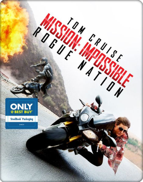 Mission: Impossible - Rogue Nation [Includes Digital Copy] [Blu-ray/DVD] [SteelBook]