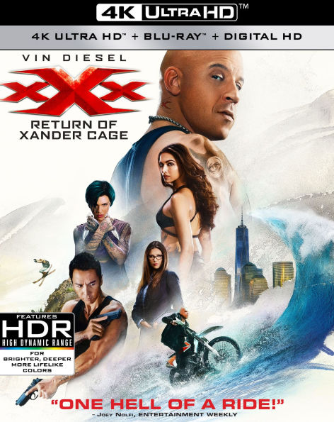 xXx: Return of Xander Cage [Includes Digital Copy] [4K Ultra HD Blu-ray/Blu-ray]