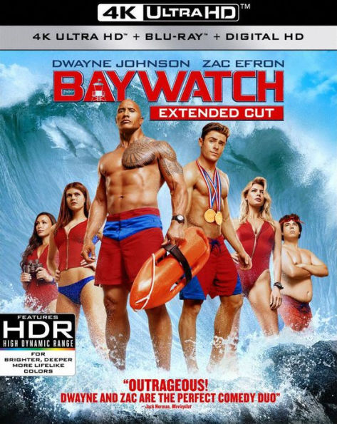 Baywatch [Includes Digital Copy] [4K Ultra HD Blu-ray/Blu-ray]