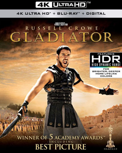 Gladiator [4K Ultra HD Blu-ray/Blu-ray]